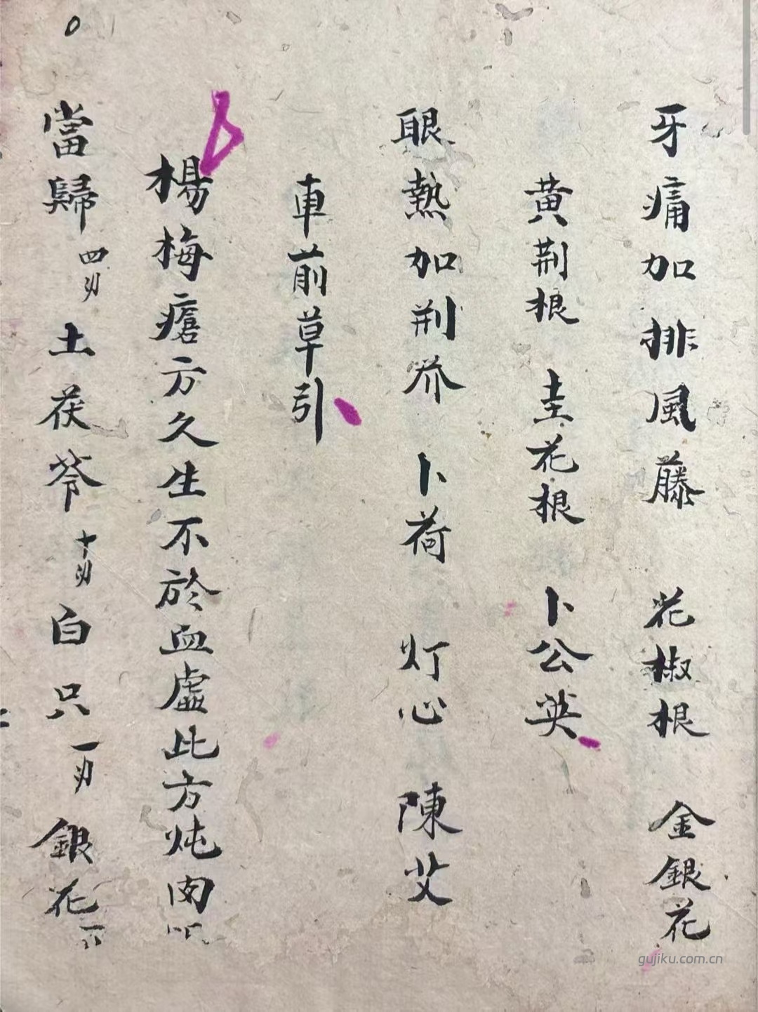 中医方书古籍《衣钵秘传》